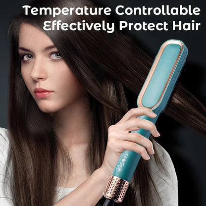Negative Ion Hair Straightener Hot Sale Mini Hair Straightener Hot Comb Customized Hairs Styling No harm to hair Anti scalding