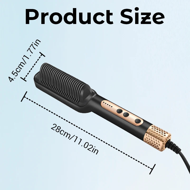 Negative Ion Hair Straightener Hot Sale Mini Hair Straightener Hot Comb Customized Hairs Styling No harm to hair Anti scalding