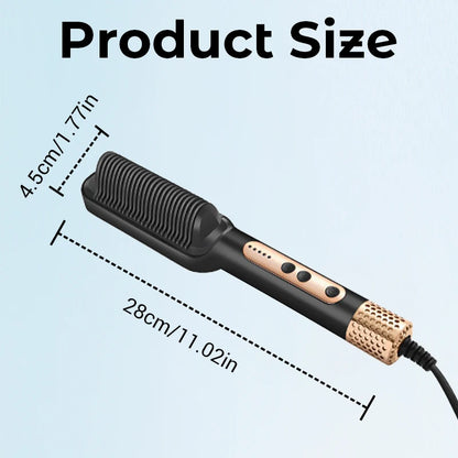 Negative Ion Hair Straightener Hot Sale Mini Hair Straightener Hot Comb Customized Hairs Styling No harm to hair Anti scalding